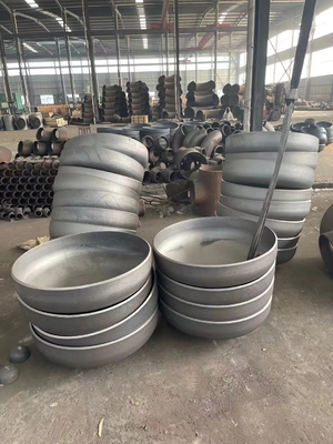 Astm A106 12 ιντσών ανθρακούχο χαλύβδινο καπάκι σωλήνων προσαρμογή JIS Standard