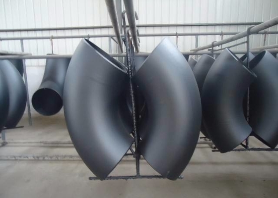 αγκώνας Astm A234 Sch 40 συγκόλλησης άκρης χάλυβα 15mm 1220mm 90 βαθμός