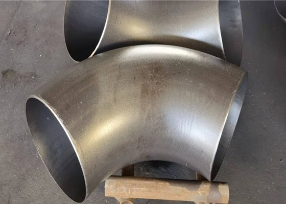 Astm A403/μακροχρόνια ακτίνα 6 αγκώνων Wp304 Wp316 συγκόλλησης χάλυβα A403m» Sch80