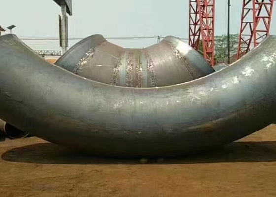 Sch160 αγκώνας Astm B16.9 σωλήνων χάλυβα άνθρακα 180 βαθμός μακροχρόνια συγκόλληση ακτίνας DIN 2605 St35.8