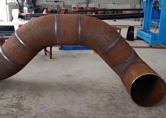 Sch160 αγκώνας Astm B16.9 σωλήνων χάλυβα άνθρακα 180 βαθμός μακροχρόνια συγκόλληση ακτίνας DIN 2605 St35.8