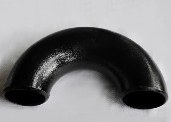 Μακροχρόνια ακτίνα κάμψη Asme B16.9 SCH20 σωλήνων χάλυβα άνθρακα 180 βαθμού
