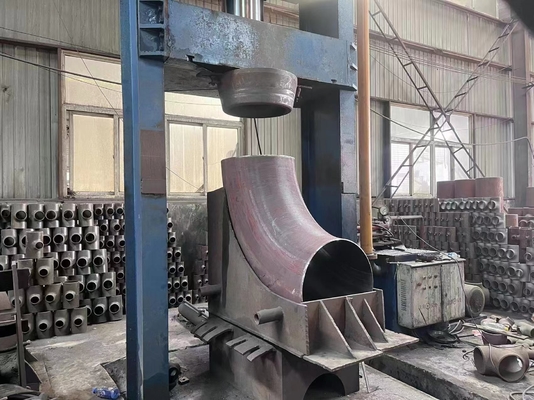 Sch40 άνευ ραφής χτυπημένη συγκόλληση Astm A234 χάλυβα άνθρακα αγκώνων 22,5 βαθμού