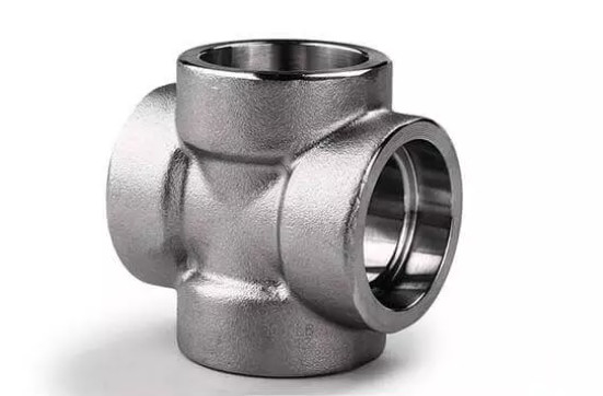 ASME B16.9 SS304 SS316 Εξαρτήματα διασταυρούμενων σωλήνων Πισινό σταυρό συγκόλλησης σφυρήλατο