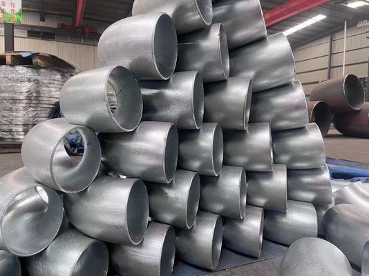 Astm A403 / A403m Steel Weld Elbows Wp304 Wp316 Long Radius 6 Inch Sch80