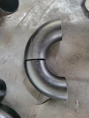 ANSI B16.9 45/60/90/180 μοιρών ανθρακούχο ατσάλι Ebow Pipe Fitting Forged A234wpb
