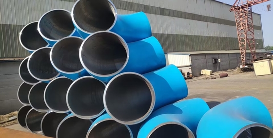 Aerospace Butt Weld Pipe Fittings DN200 Sch40 90 Degree 5D Pipe Bend