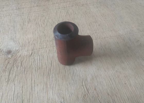 ASME B16.9 Μπλουζάκι μείωσης ανθρακούχου χάλυβα Sch40 ASTM A234 Wpb Butt Weld Tee