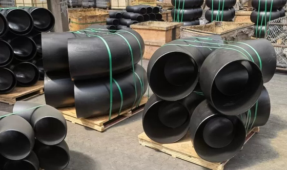 2$ος τρισδιάστατος αγκώνας A420 WPL3 en10253-2 2mm20mm σωλήνων χάλυβα 180 βαθμού