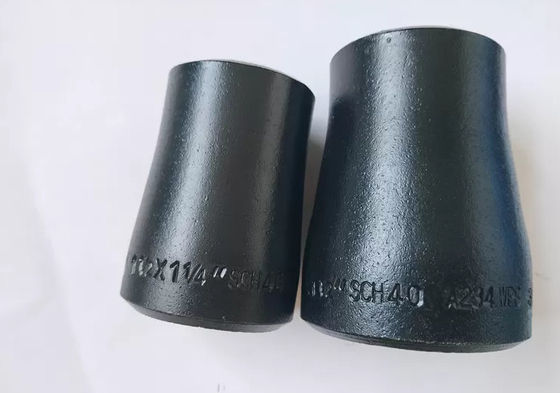 ενωμένα στενά εξαρτήματα ASME B16.9 B16.28 A234WPB σωλήνων χάλυβα 45D 90D 180D άκρη