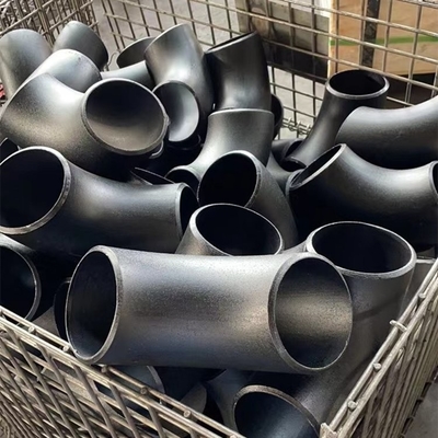 Sch160 Ανθρακούχο Χάλυβα Pipe Bend Steel Butt Welding Ebow Astm B16.9 180 Degree