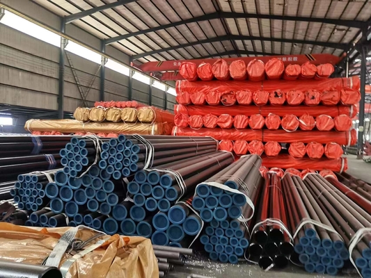 ASTM A252 1/2» - 48» άνευ ραφής τοποθετήσεις σωληνώσεων API 5L ASTM A53-2007 ASTM A671-2006
