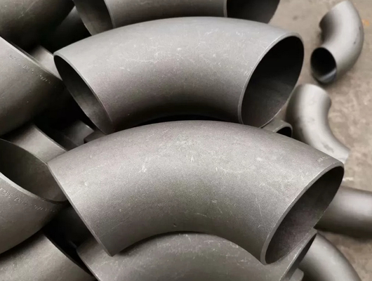 χάλυβας άνθρακα 3.91mm αγκώνας Sandblasted ASME B16.9 90 βαθμού 180 βαθμός