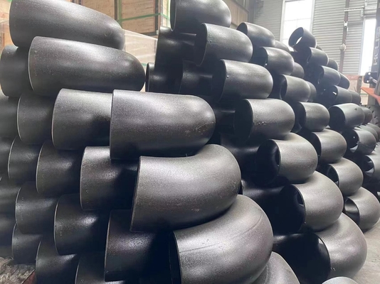 ASME A234 4 ίντσα 45 SGS του BV αγκώνων βαθμού που πετά τη συγκόλληση για τον υδραυλικό εξοπλισμό