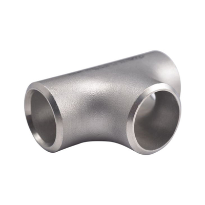 Μπλουζάκι μείωσης συγκόλλησης Sch10 Butt SS304 SS316L Equal Tee από ανοξείδωτο χάλυβα