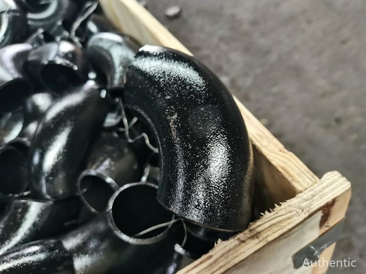 Αγκώνας 45 χάλυβα άνθρακα αγκώνας συγκόλλησης άκρης 90 βαθμού για την εγκατάσταση σωληνώσεων