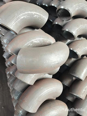 GOST JIS ASTM αγκώνων σωλήνων χάλυβα άνθρακα 219mm τυποποιημένη μαύρη ζωγραφική αμμοβολών