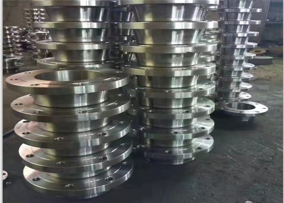 PED API σφυρηλατημένη 16mn φλάντζα ASTM 10mm 100mm συγκόλλησης άκρης στρογγυλό