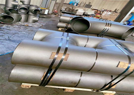 Ευθύ γράμμα Τ Astm χάλυβα άνθρακα Asme B16.9 Sch40 μια συγκόλληση άκρης 234 Wpb