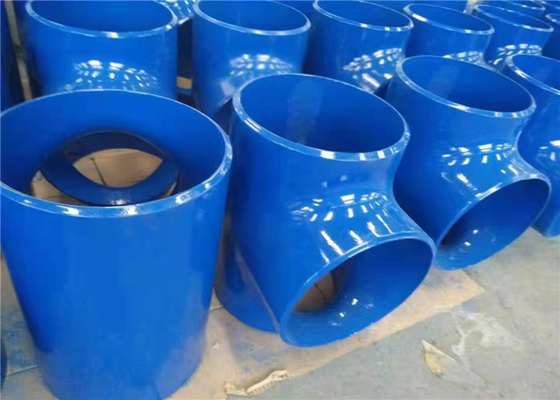A105 σφυρήλατα εξαρτήματα σωλήνων Welding Tee 88,9 X 3,2 Sch40 Sch80