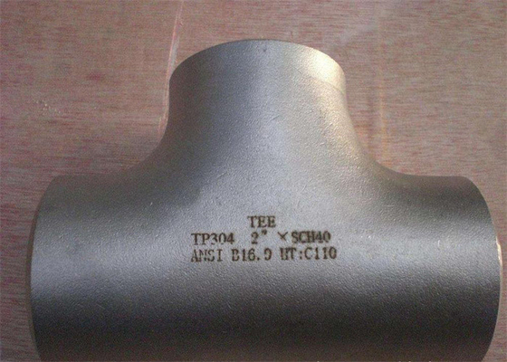 Ευθύ γράμμα Τ Astm χάλυβα άνθρακα Asme B16.9 Sch40 μια συγκόλληση άκρης 234 Wpb