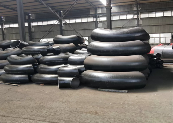 ASTM A105 Ανθρακούχο Χάλυβα Σωλήνα Κάμψη μεγάλου μεγέθους 3D 5D 10D για φαρμακευτική